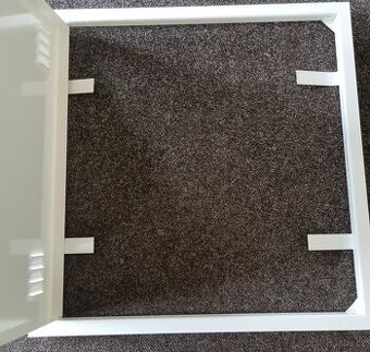 Rám s dvířkami 500x500mm bílé - 2