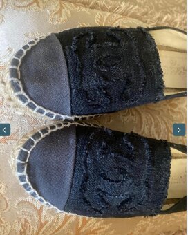 Espadrilky CHANEL vel.38, ÚČET - 2