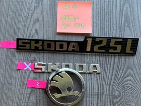Nápisy a znaky na auto ŠKODA - 2