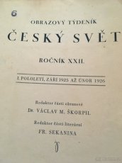 Staré svázané časopisy 1912,1925,1926,1927,1948 - 2