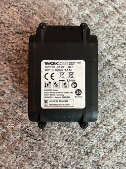 Workzone Li-ion baterie 20V - 2