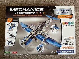 Stavebnice Clementoni Aeroplanes and Helicopters - 2
