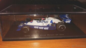 F1 Tyrrell 008 #4 Patrick Depailler 1978 Spark S1730 1:43 - 2