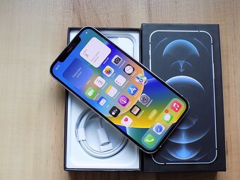 APPLE iPhone 12 Pro 128GB Silver - ZÁRUKA - TOP STAV-100%BAT - 2