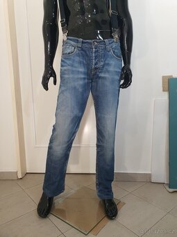 Jeans Rokker Kevlarové moto džíny cca 36/32 36/30 - 2