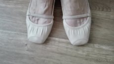 Levné.Dámské baleríny Baťa vel.41/26 cm. PC:1299Kc - 2