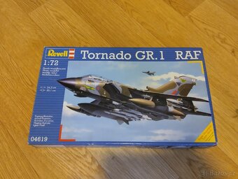 Tornádo GR.1 RAF revell + barvy a lepidlo - 2