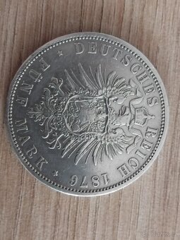 5 marek 1876 C - 2