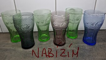 Sběratelské sklenice Coca-Cola McDonald's 2021 - vyměním - 2