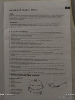Elektrická pečící pánev - 2