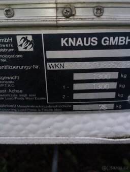 Prodám obytný karavan knaus - 2