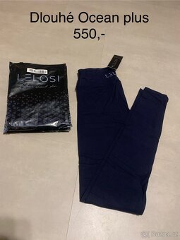 Lelosi dlouhé legíny Ocean - small, medium, plus - 2