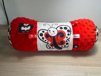 Kontrastní podpůrný válec - Černá na bílé - 2