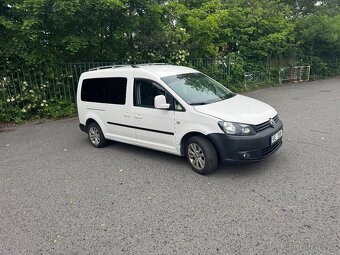 VW Caddy Maxi 2014, 7 míst, 103kw - 2