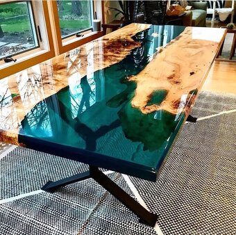Designový stul z epoxidove pryskyrice - originál pro vás int - 2