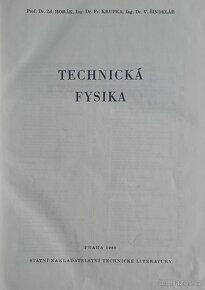 Technická fysika, SNTL Praha, 1960 - 2