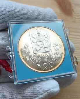 AG pamětní mince 500kčs Federace 1988 - Proof provedení - 2