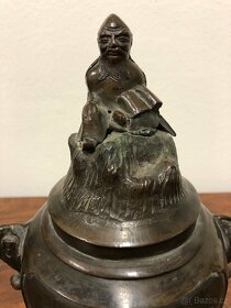 Bronzová dóza - Japonsko - 2