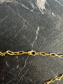 Zlatý řetízek CARTIER 750/1000 - 2