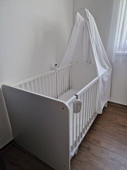 Postýlka s matrací - 2