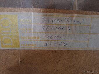 Obraz: olejomalba s názvem Zvonky - 2