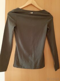 Nové tričko/top s dlouhým rukávem Mohito, vel. XS - 2