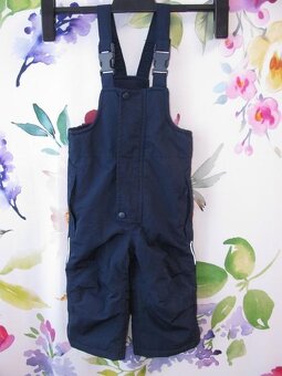 Tmavě modré oteplovačky vel.80 - 2