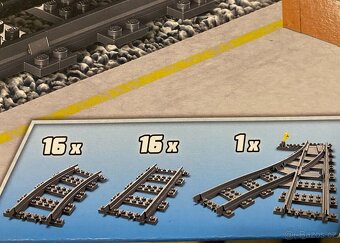 LEGO vlak koleje - velké kolejiště NOVÉ - 2
