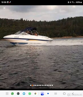 Motorová kajutová loď Bayliner 602 Capri + přívěs. - 2