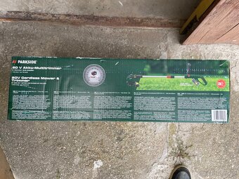 Aku vyžínač Parkside 3v1 sekačka- nová - 2
