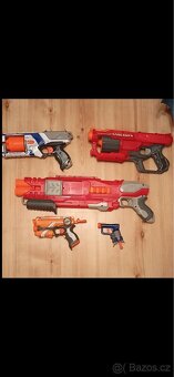 NERF zbraně a náboje - 2