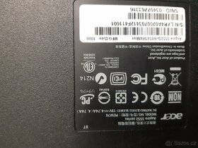 Acer Aspire 5552G black-red na náhradní díly - 2