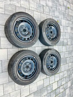 Kola 205/55 R16 + letní pneu 4 mm - 2