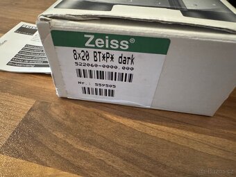 Carl zeiss 8x20 BTP ZÁPADNÍ NĚMECKÝ LOVECKÝ DALEKOHLED - 2