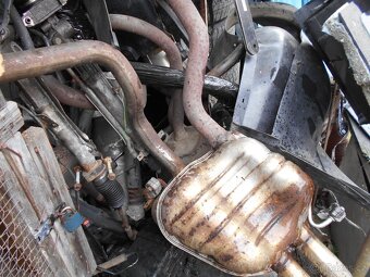 škoda kompletni vyfuk lamda sondy katalisatory dpf - 2