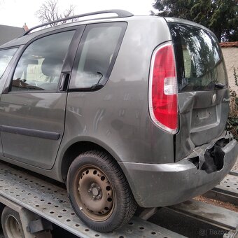 nd z škoda roomster 1.2tdi cfw 125000km modrá černá zelená - 2