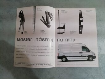 Renault Master - CZ katalog 1998 - doprava v ceně - 2