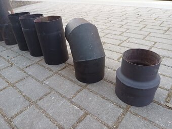 Kouřovody, roury 150 mm - 2