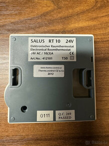 Pokojový termostat SALUS RT10 kolečkový 24V - 2