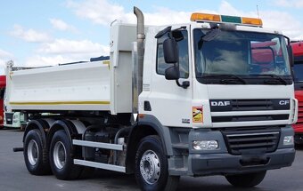DAF CF 85.410 - 6x4 - Sklápěč S2 + Bordmatik – EURO 5 - 2
