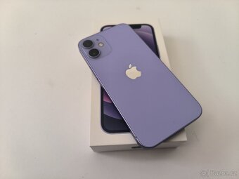 apple iphone 12 mini 256gb Purple / Batéria 100% - 2
