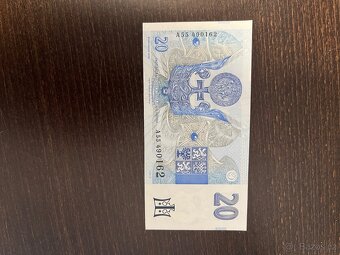 Bankovky ČR 20 Kč 1994 UNC série A - 2