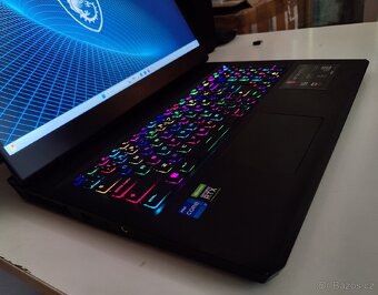 Herní notebook msi vector gp76-12UH - 2
