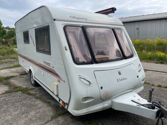 Obytný přívěs Elddis Odyssey bržděny 1400 kg, rok 2017 - 2