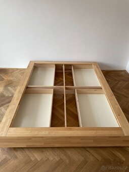 IKEA MANDAL Bed Frame 160x200 cm + LUROY - 2