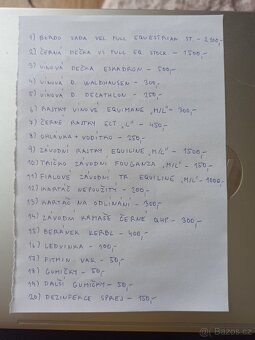 Věci pro koně a jezdce část 2/2 - 2
