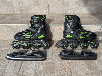 Dětské brusle Zealot Contour 2v1, velikost EU 37-40 - 2
