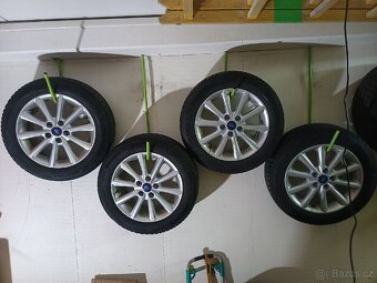 Alu Kola Originál FORD Focus mk 3,5 5x108 Zimní Pneu - 2