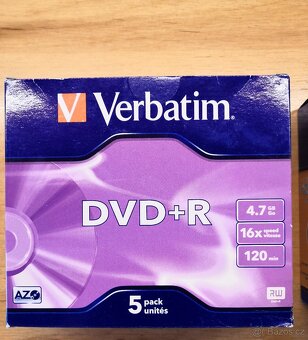 Nová prázdná CD-RW a DVD-R a DVD+R - 2