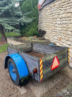 Dvoukolák - valník  za traktor - 2